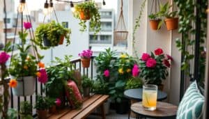 Balkon verschönern mit DIY-Projekten – Ideen für kleine Flächen