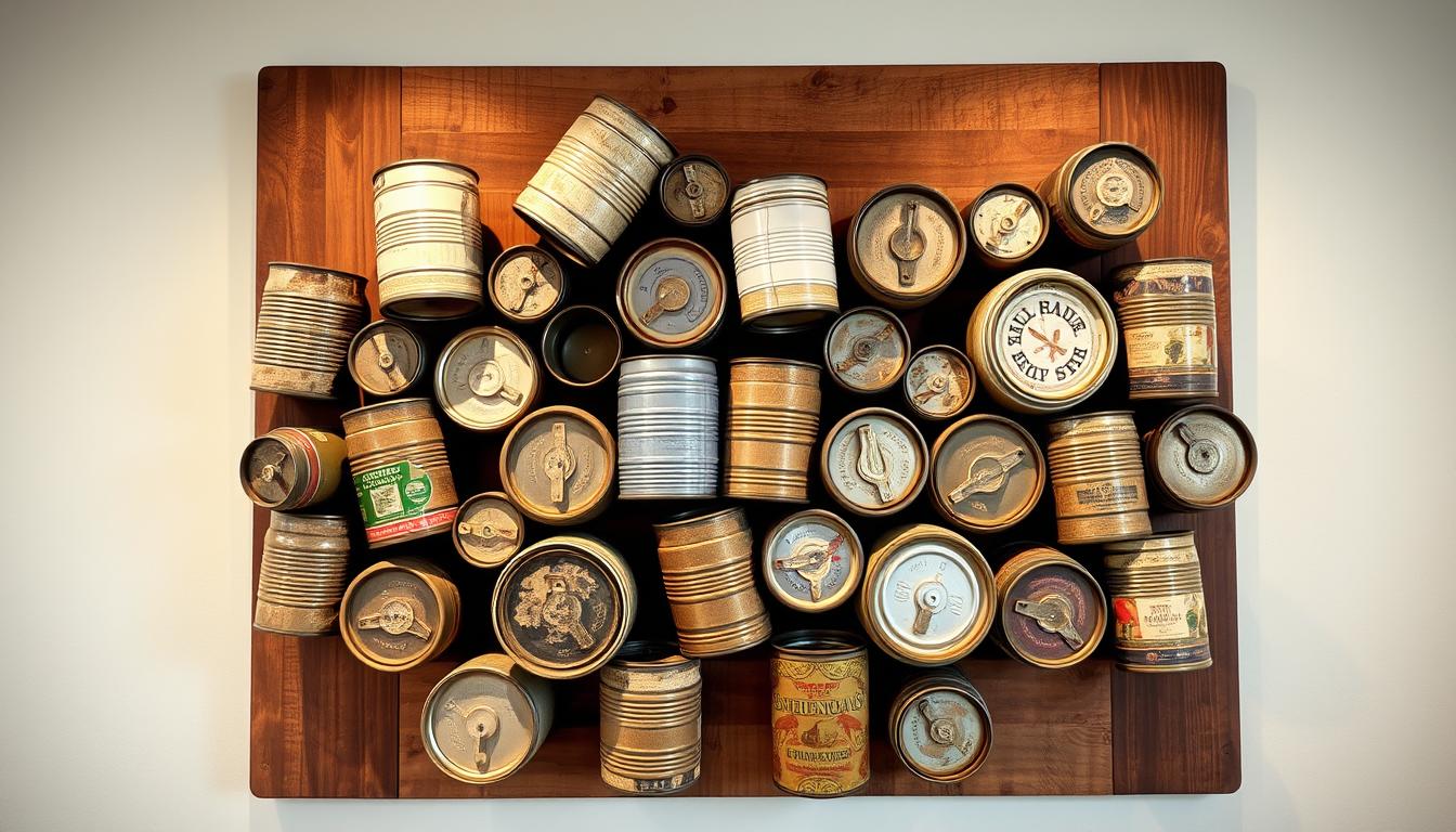 Gewürzregal aus alten Dosen – Upcycling vom Feinsten