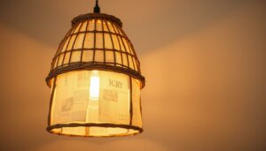 Lampenschirm selber machen – Stoff, Papier oder Naturmaterial