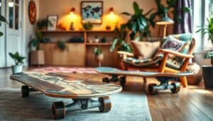 DIY-Möbel aus alten Skateboards – der Rollbrett-Style fürs Wohnzimmer