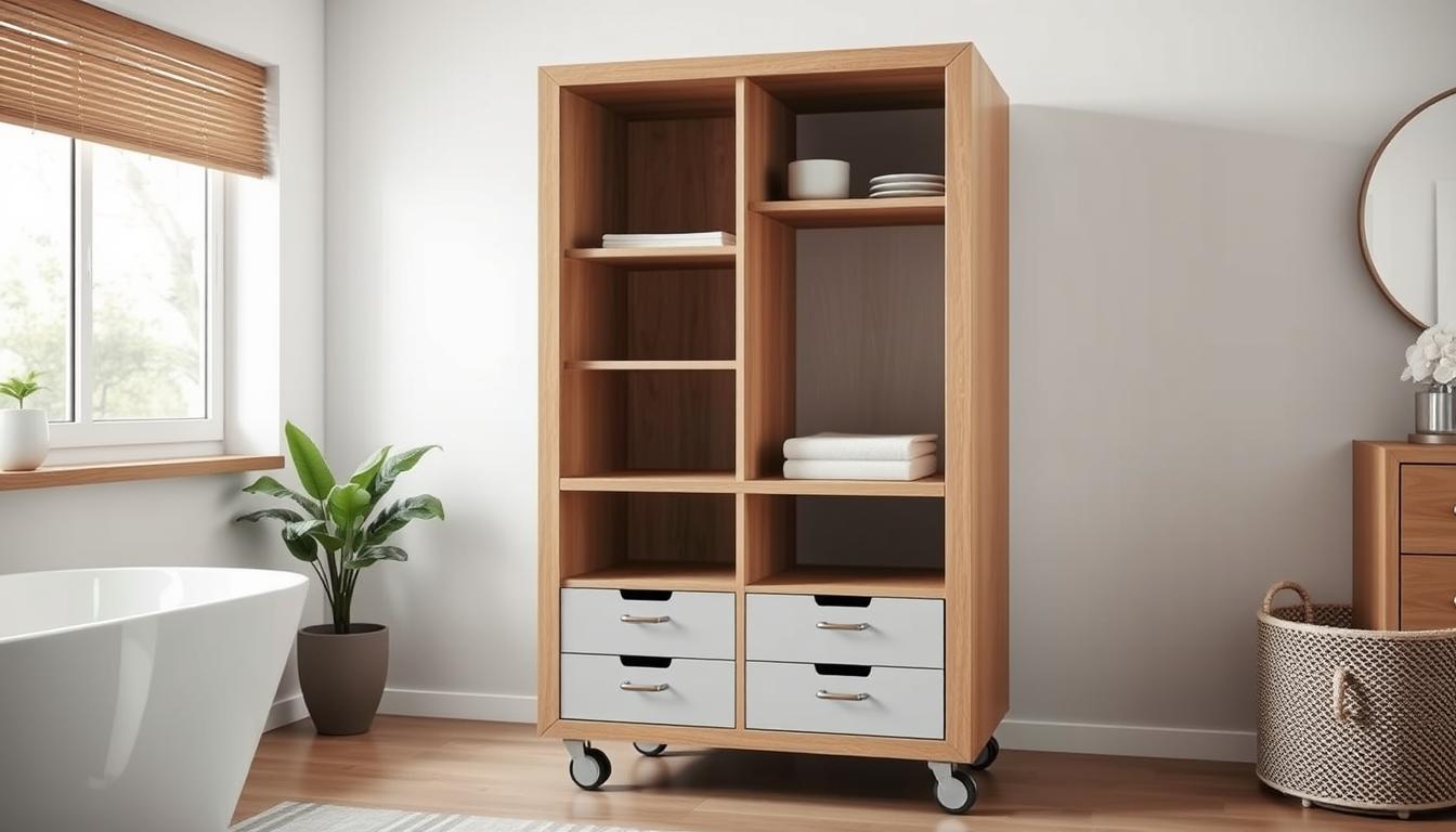 DIY-Rollwagen fürs Bad oder Büro – flexibel & schick