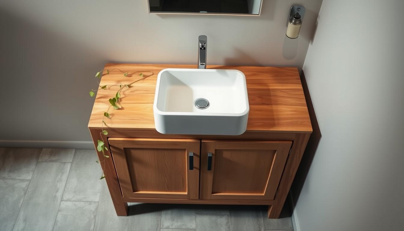 DIY-Waschtisch fürs Bad – individuell & platzsparend