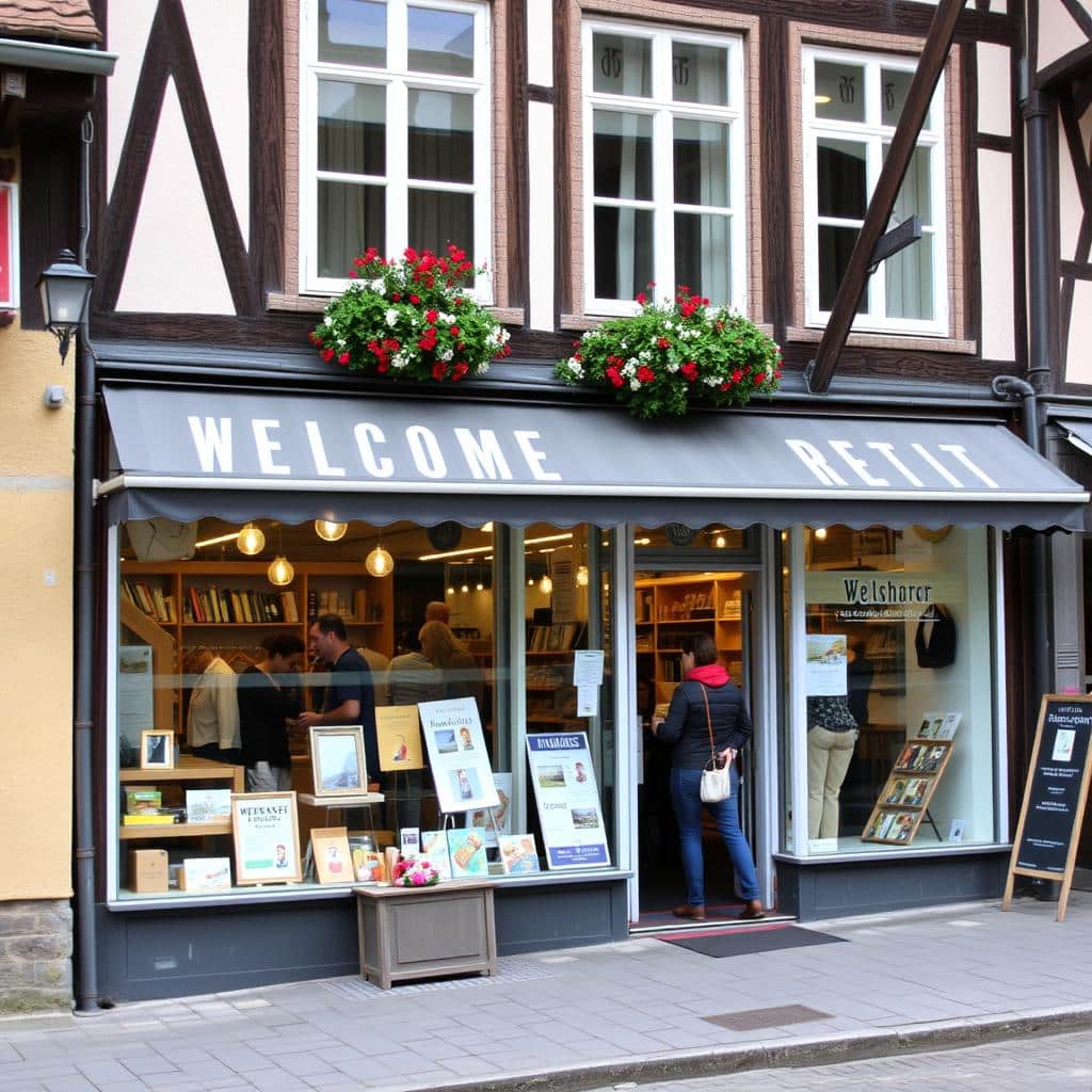 Einzelhandelsgeschäft in der Innenstadt von Weisswasser Einzelhandelsgeschäft in der Innenstadt von Weisswasser