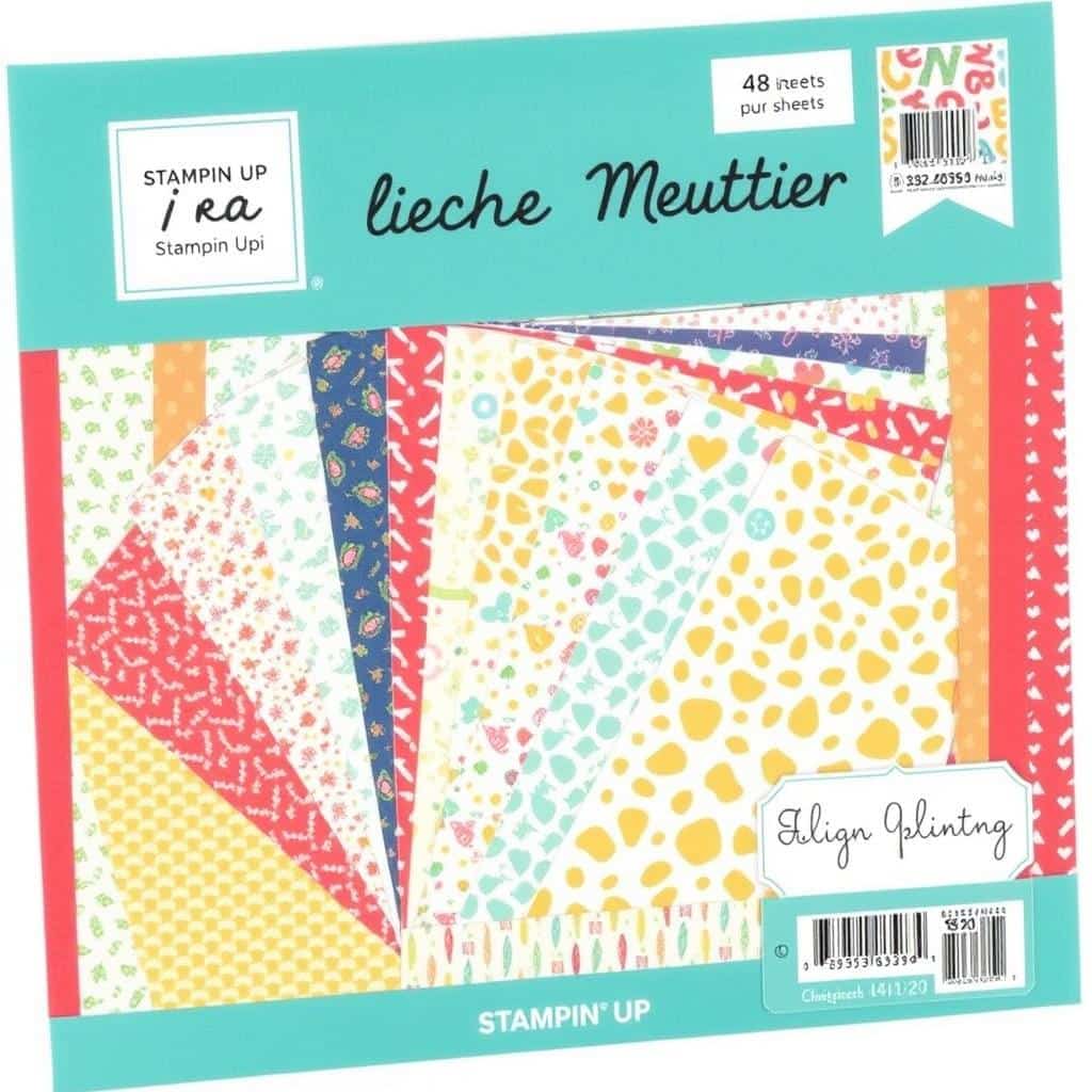 Stampin Up Designerpapier 'Fröhliche Muster' 48 Bögen Stampin Up Designerpapier 'Fröhliche Muster' 48 Bögen