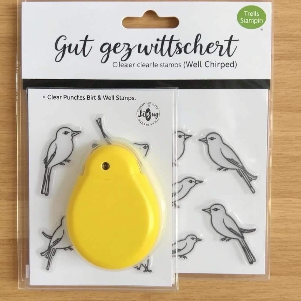 Stampin Up Stempelset 'Gut Gezwitschert' mit Handstanze Vogel Stampin Up Stempelset 'Gut Gezwitschert' mit Handstanze Vogel
