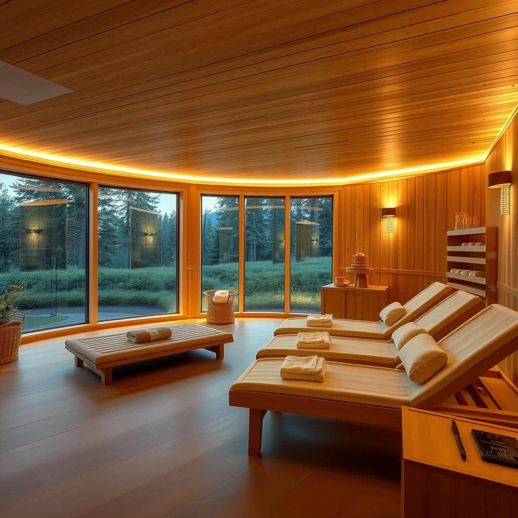 Wellness-Bereich eines Flairhotel in der Nähe mit Sauna und Ruheraum Wellness-Bereich eines Flairhotel in der Nähe mit Sauna und Ruheraum