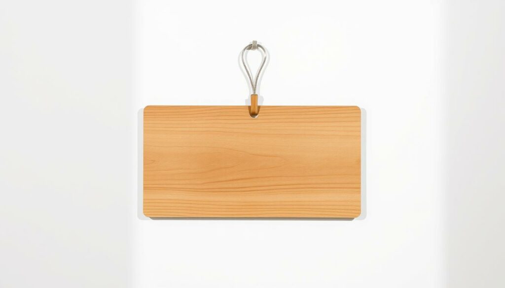 A neatly arranged wooden strip, its smooth surface meticulously crafted, rests against a plain, light-colored background. The strip is intended to serve as a hanger for a photo calendar, with a subtle yet elegant design that complements the calendar's aesthetic. The lighting is soft and natural, casting gentle shadows that add depth and dimension to the scene. The camera angle is positioned to showcase the strip's slender profile, emphasizing its simplicity and versatility as a calendar accessory. The overall mood is one of understated sophistication, inviting the viewer to imagine how this wooden strip could elevate the presentation of their personalized photo calendar.
