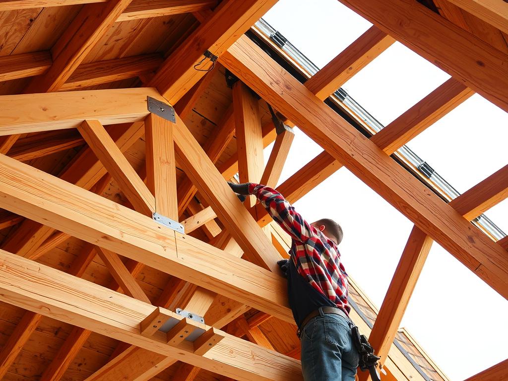 Dachstuhl Reparatur durch Münchner Dachdecker Dachstuhl Reparatur durch Münchner Dachdecker