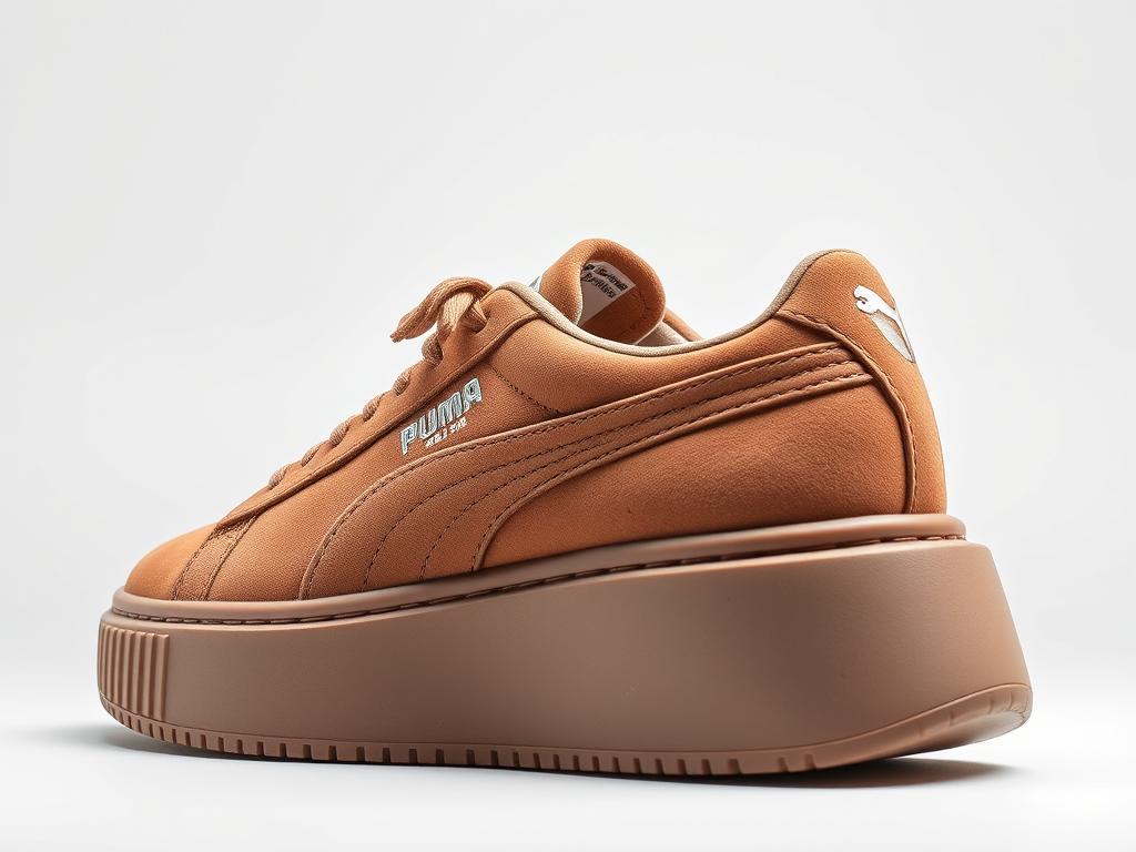 Puma Suede Mayu Damenschuh mit überdimensionierter Sohle und Wildleder-Obermaterial Puma Suede Mayu Damenschuh mit überdimensionierter Sohle und Wildleder-Obermaterial