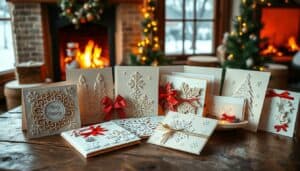 Schöne Weihnachtskarten basteln & selber machen