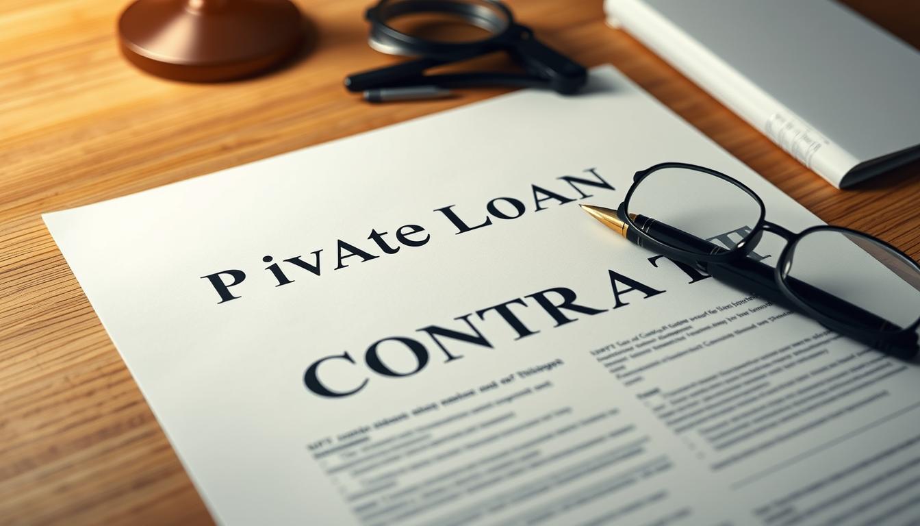 privat Geld leihen Vertrag