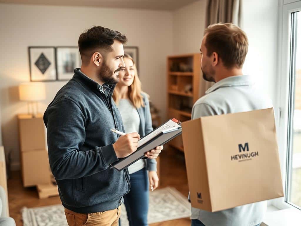 Besichtigung und Angebot für Umzug in Hannover