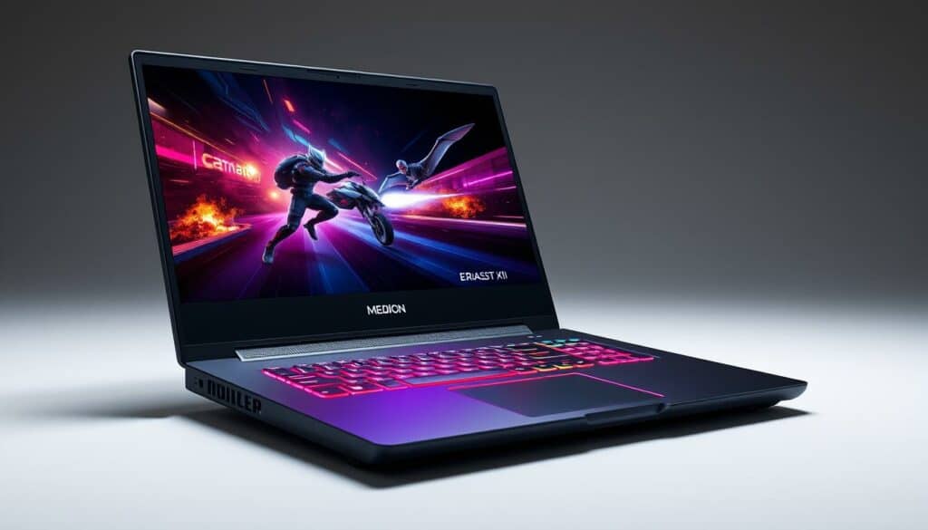 Medion Erazer Beast X1 Gaming-Laptop mit RGB-Beleuchtung