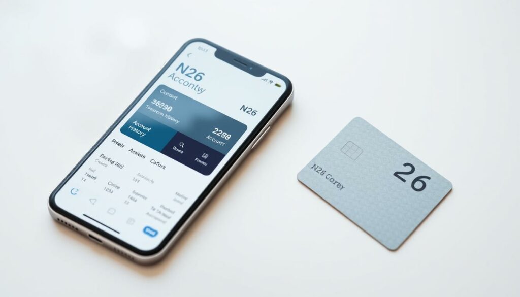 N26 App und Karte als Beispiel für eine erfolgreiche Geschäftsidee