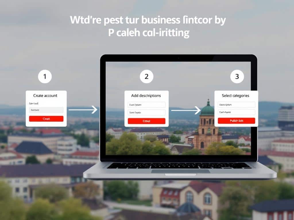 Schritt-für-Schritt Anleitung zur Registrierung im Firmenverzeichnis Stuttgart