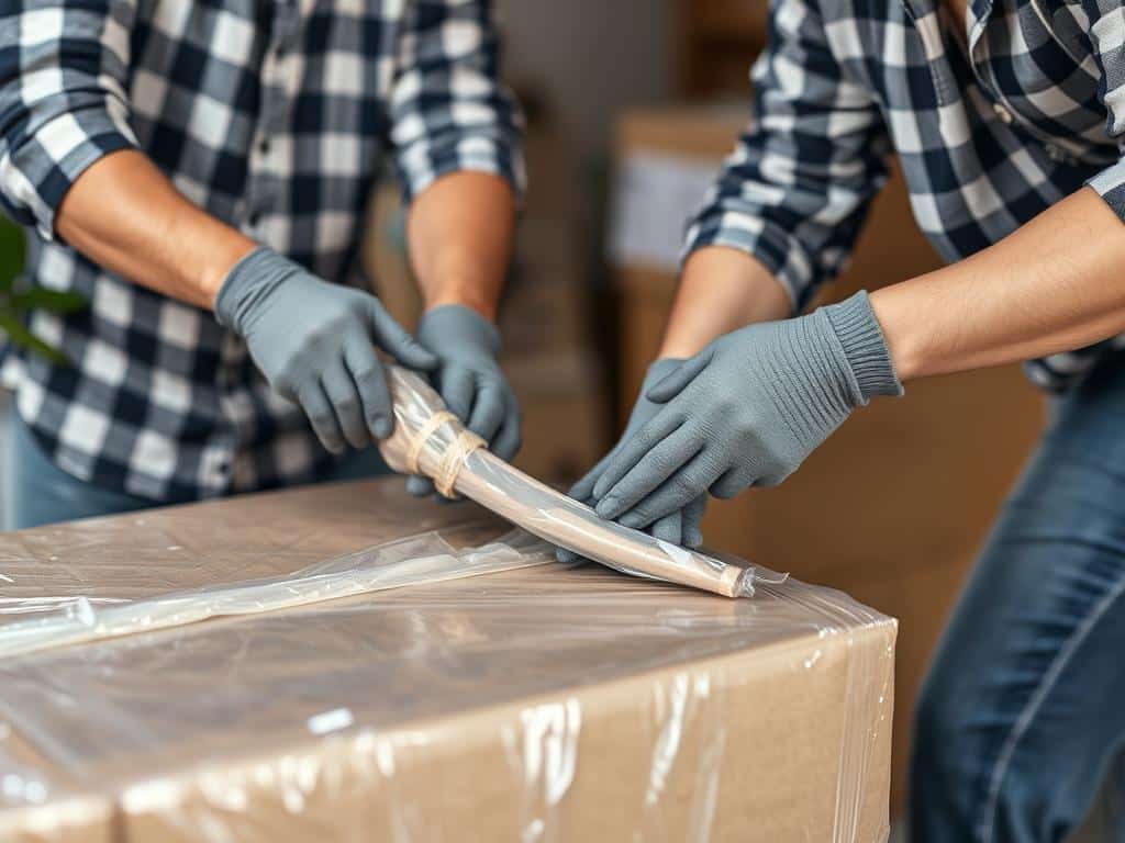 Sorgfalt für Umzugsgüter in Hannover