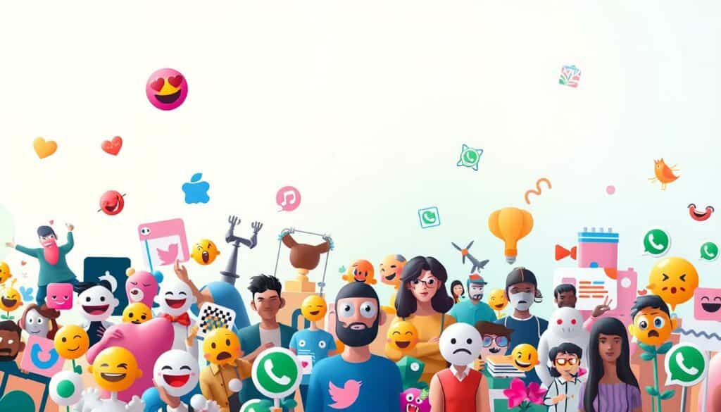A vibrant collection of the coolest WhatsApp profile pictures, showcasing a diverse array of creative and expressive designs. In the foreground, a visually striking assortment of dynamic icons, emojis, and minimalist graphic elements dance across the frame, capturing the essence of modern digital communication. The middle ground features a range of stylized portraits and abstract compositions, each with a unique personality and flair. The background subtly blends a soft, gradient-based color palette, providing a polished and visually cohesive aesthetic. Captured with a crisp, high-resolution lens and natural, directional lighting, the image emanates a sense of digital elegance and contemporary cool.