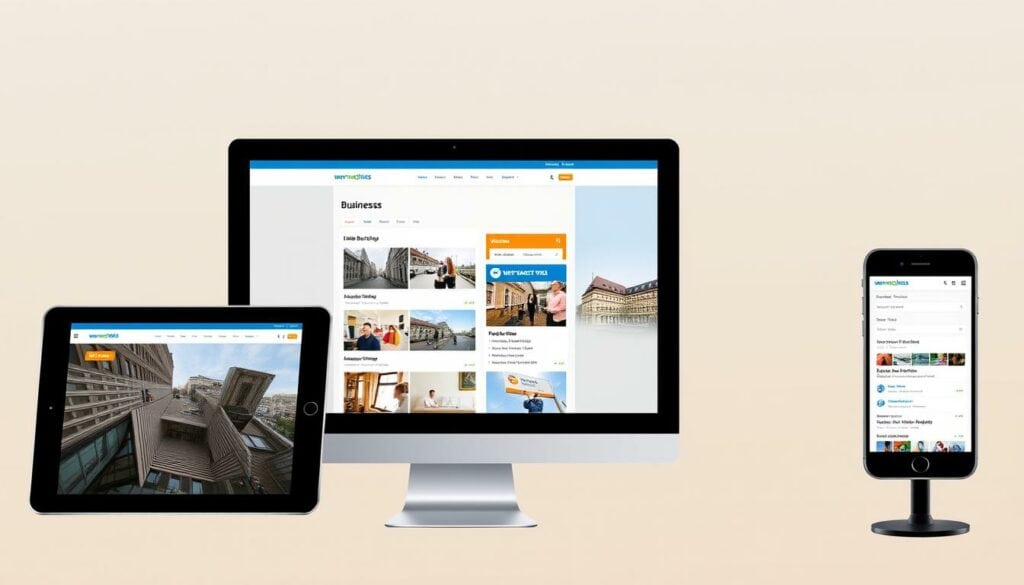 Responsive Design von wermachtwas.online auf verschiedenen Geräten