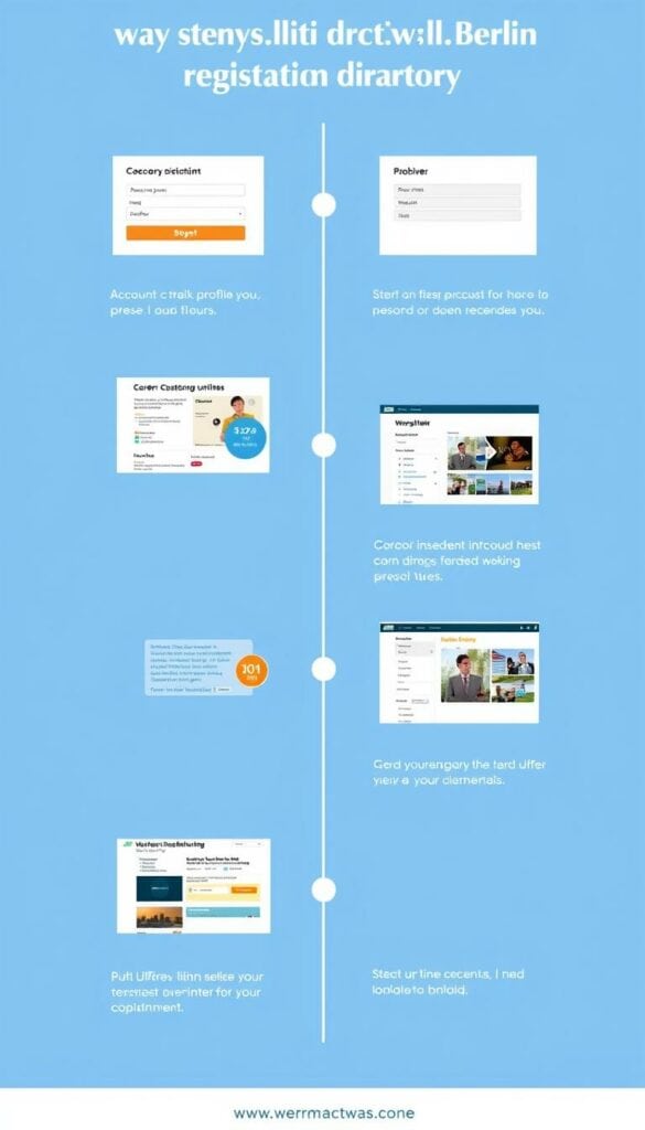 Schritt-für-Schritt Anleitung zur Registrierung im Firmenverzeichnis Berlin