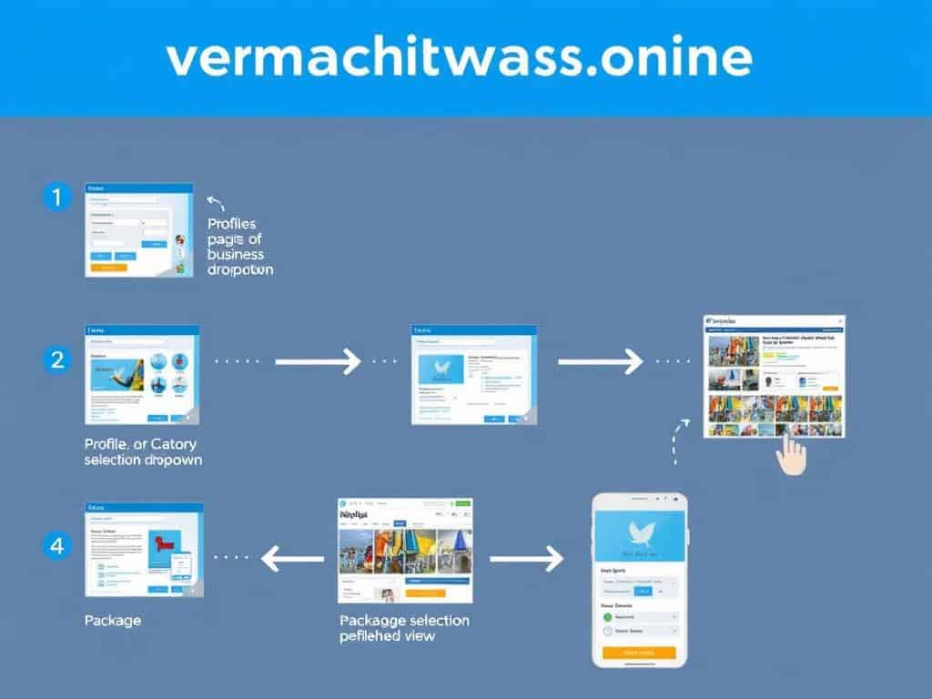Schritt-für-Schritt-Anleitung zur Registrierung im Firmenverzeichnis Stuttgart wermachtwas.online