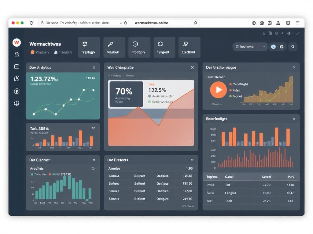 Technische Übersicht der wermachtwas.online Plattform für Firmen in Zürich