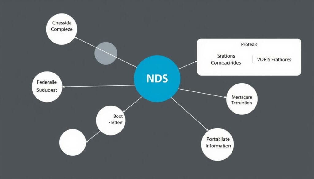 Übersicht verschiedener Rechtsinformationssysteme und ihre Verbindung zu VORIS NDS