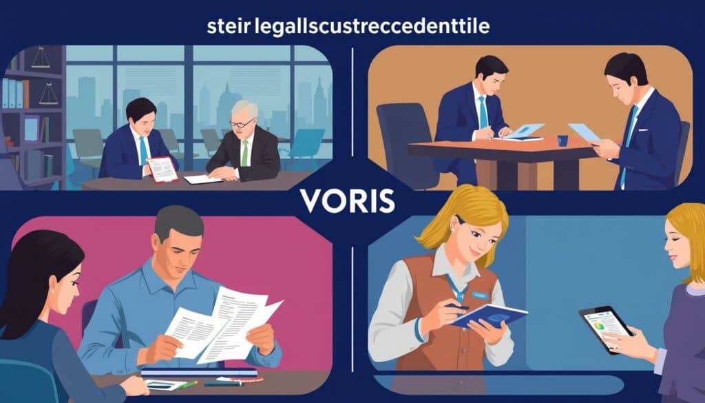 Verschiedene Nutzergruppen von VORIS NDS bei der Rechtsrecherche