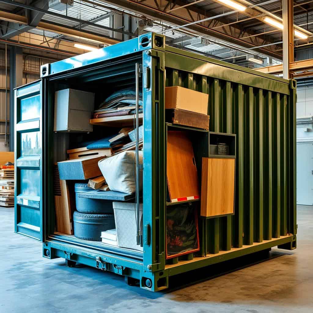 Container für die Entsorgung von Sperrmüll in Stuttgart