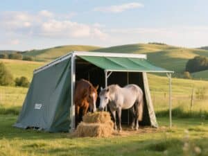 Weidezelt für Pferde – Größe, Aufbau & Nutzung