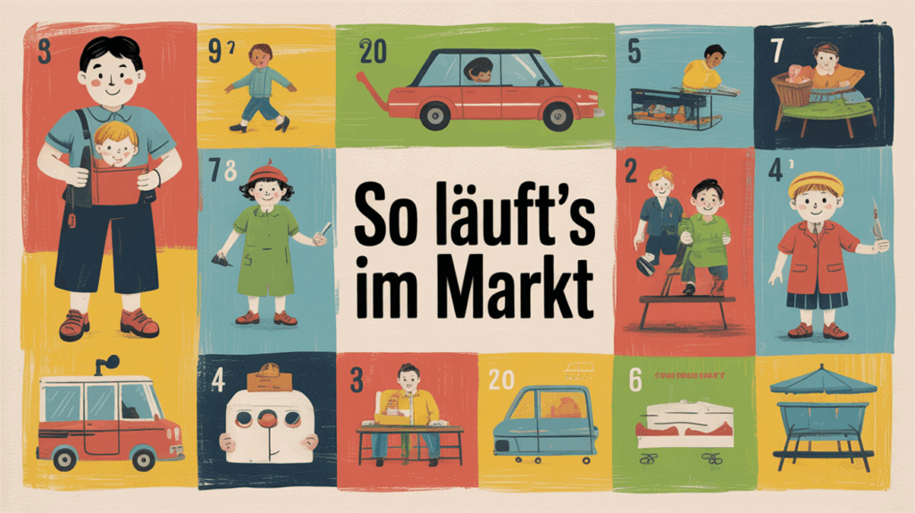 Infografik: Fünf Schritte von Check-in bis eAU bei Telemedizin im Markt.