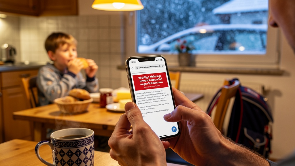 Schulausfall Bayern heute: Aktuelle Meldungen am 26.01.2026