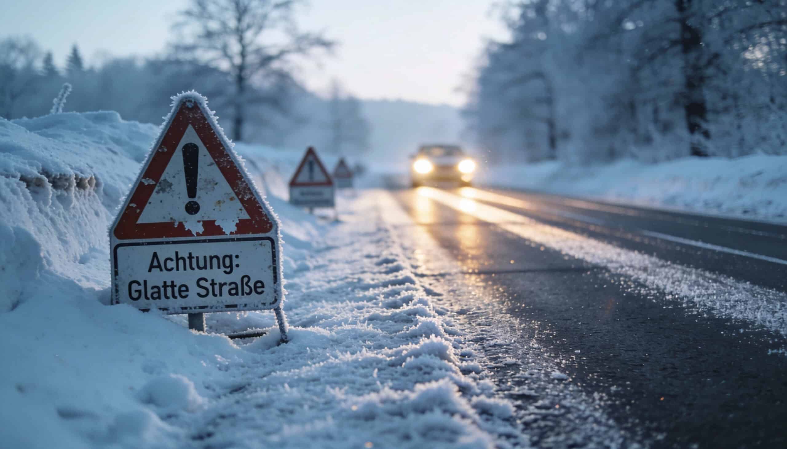 Glättewarnung aktuell: DWD-Warnstufen & Streupflicht 2026