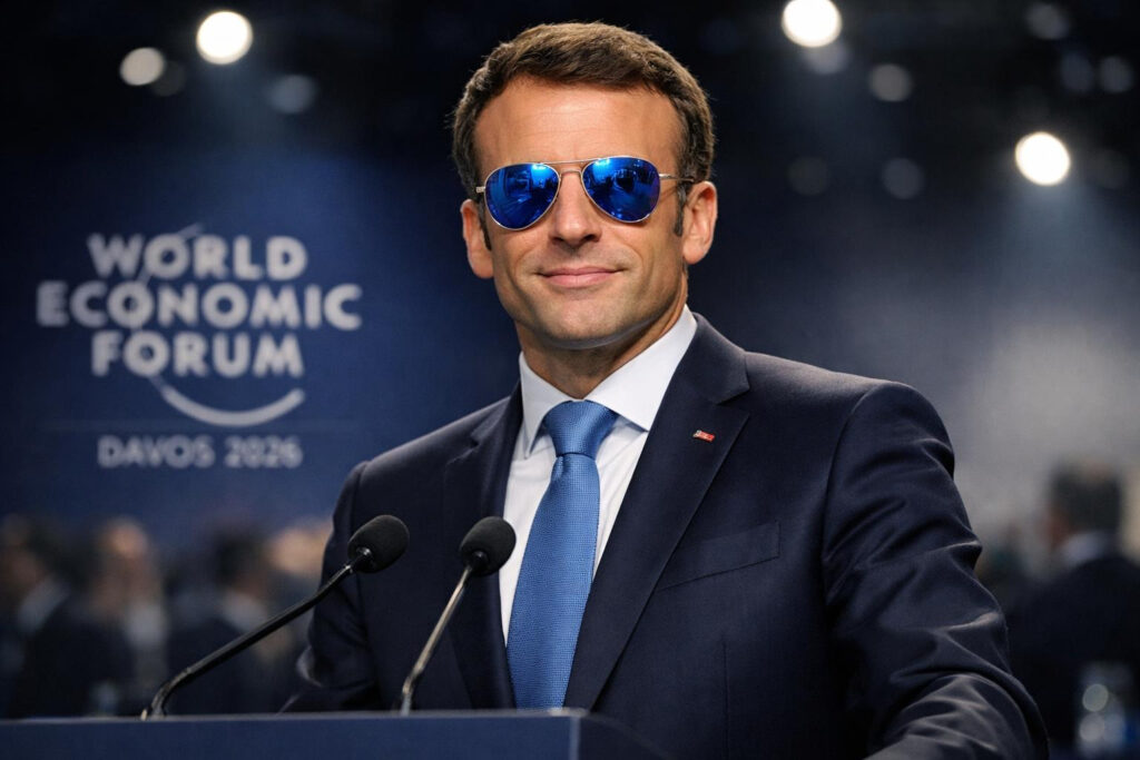 Wie lange muss Macron die Sonnenbrille tragen?