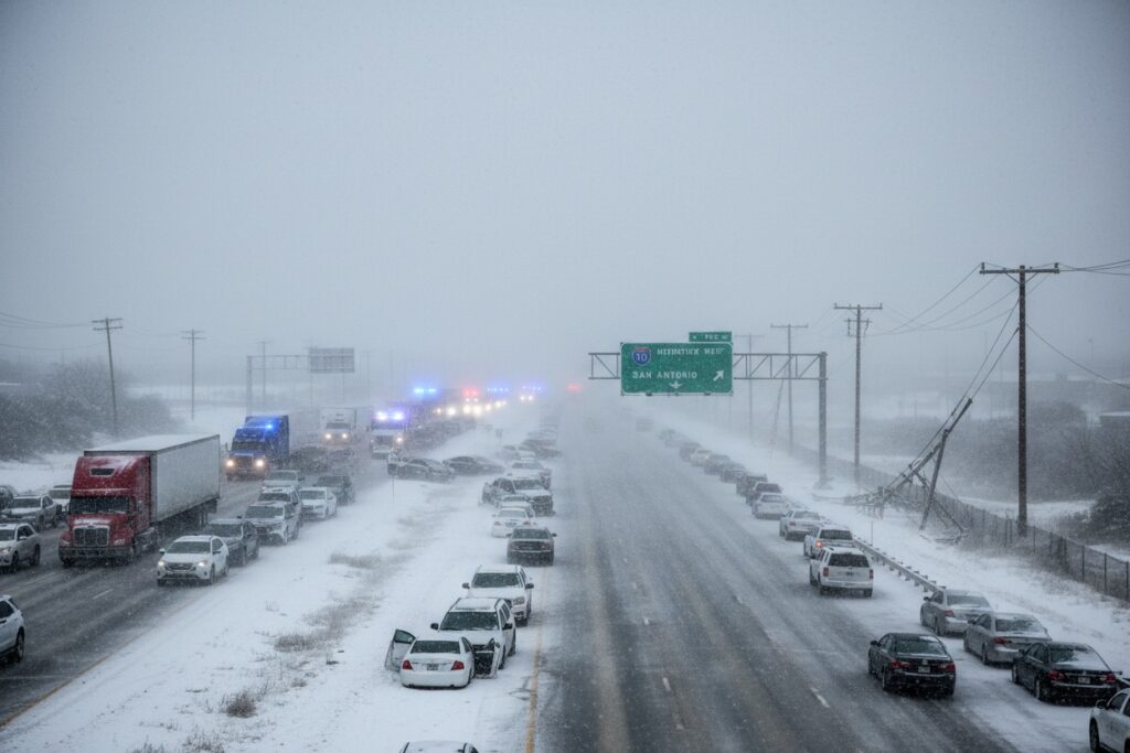 Polarwirbel bringt arktische Kälte