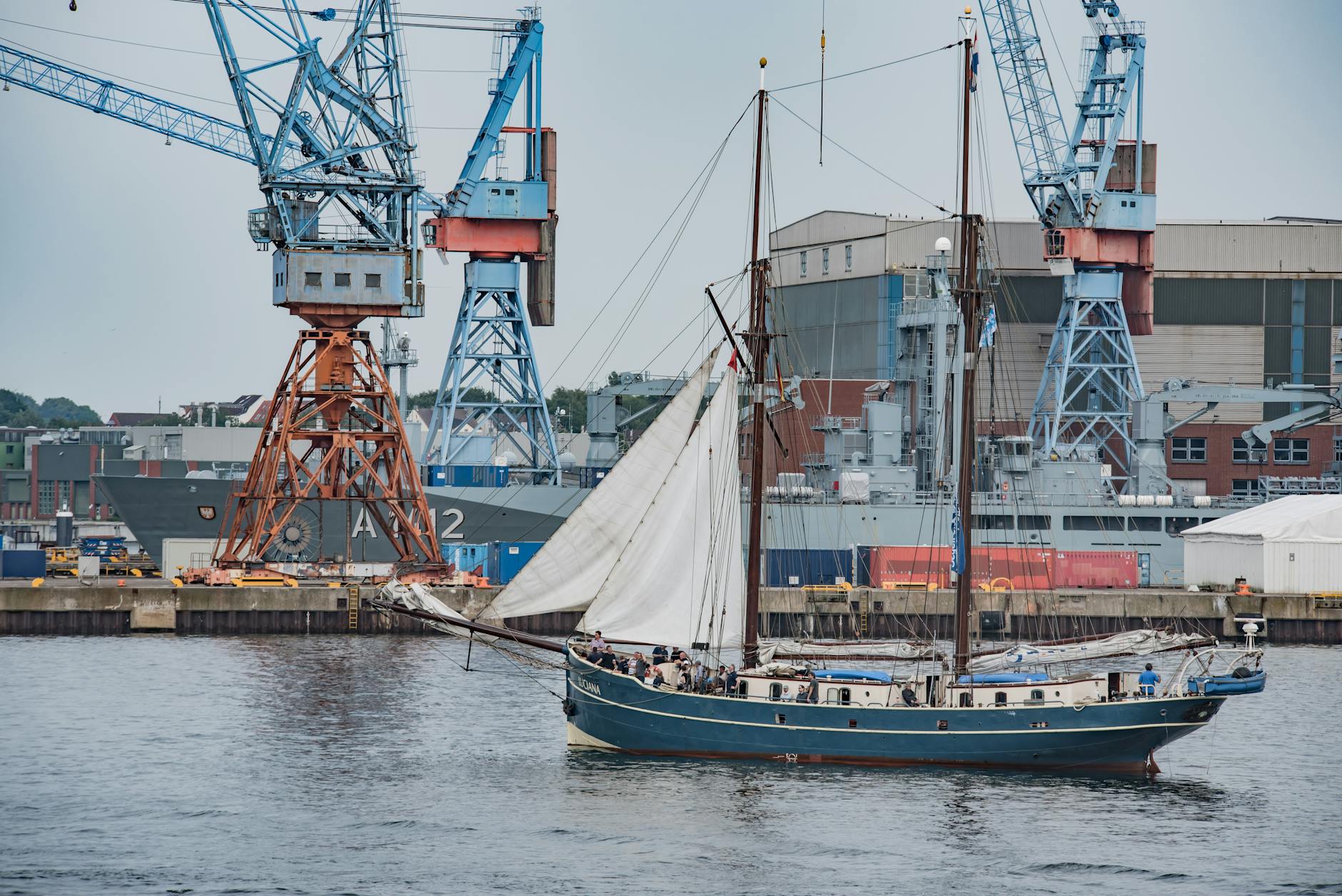 Detailansicht: Einkaufszentrum Sophienhof Kiel Brand