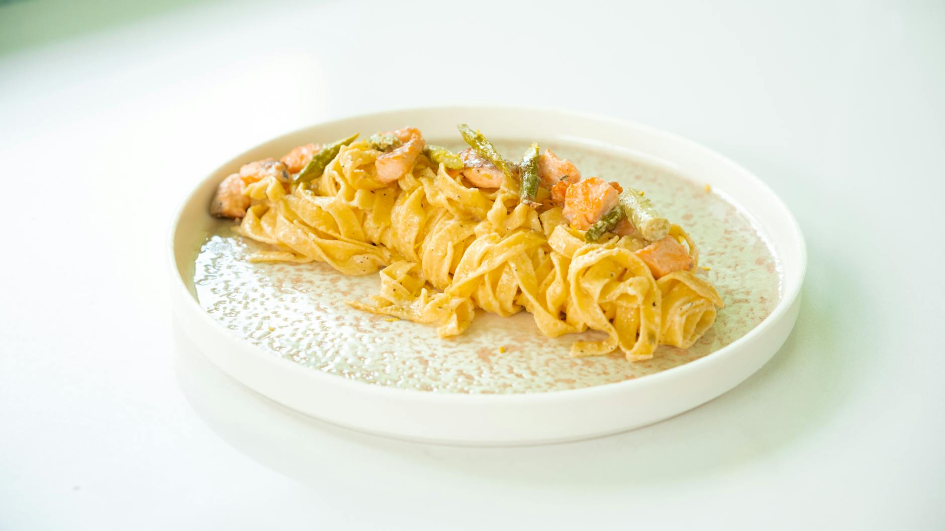 Symbolbild zum Thema Shrimps Pasta Rezept