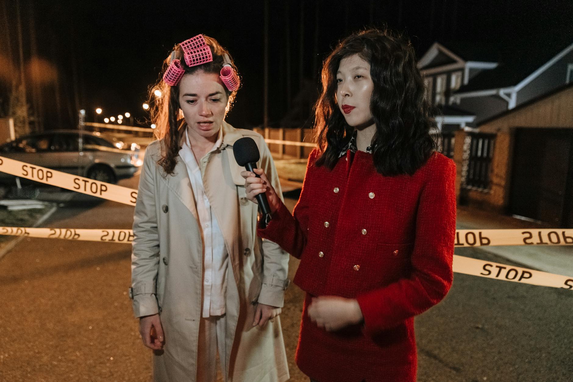 Symbolbild zum Thema Bild Reporterin