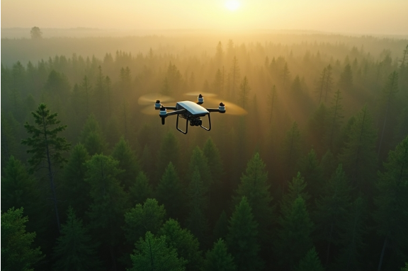 Drohnen in der Forstwirtschaft: Chancen & Risiken 