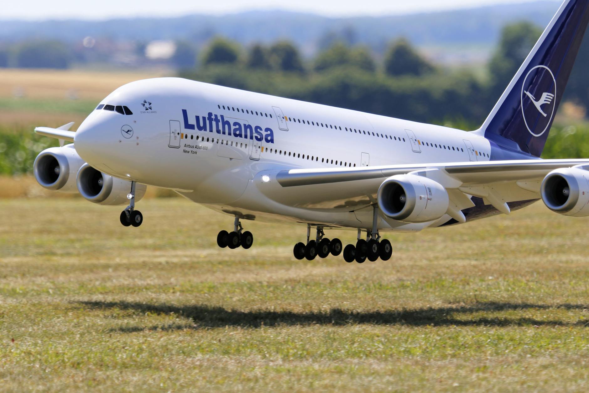 Illustration zu Airbus A380