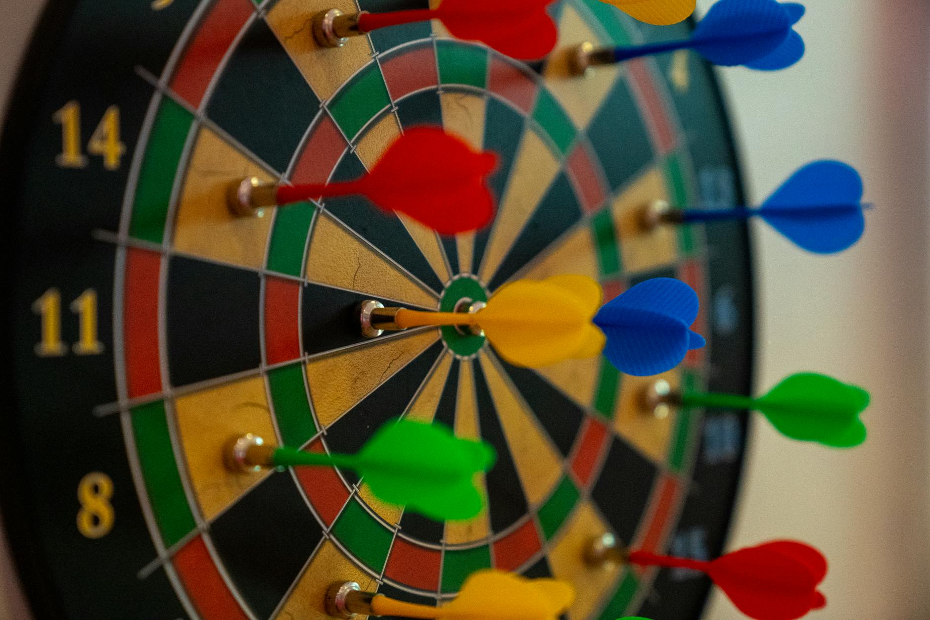 Darts Heute Symbolbild zum Thema Darts Heute