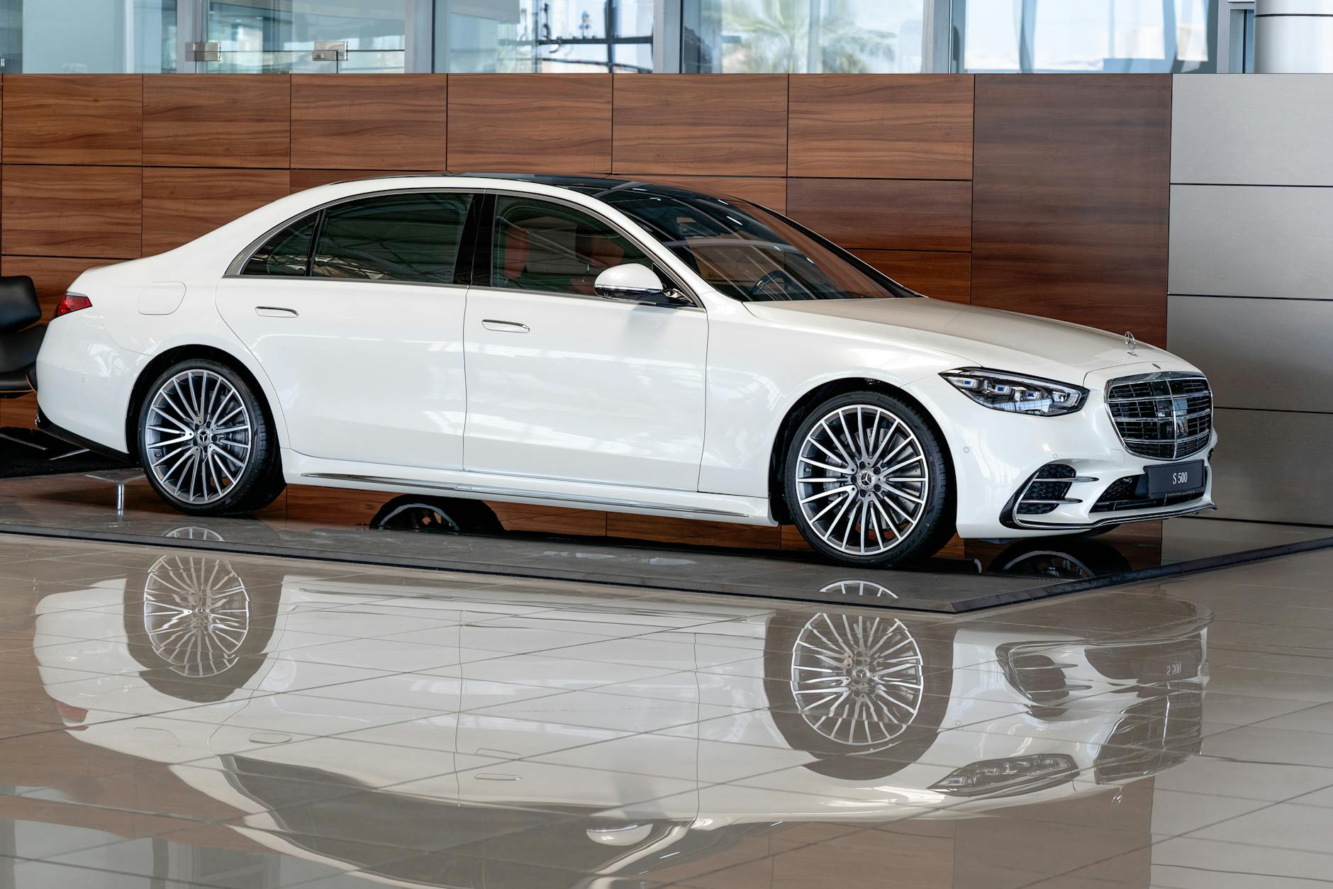 Detailansicht: Neue Mercedes C Klasse