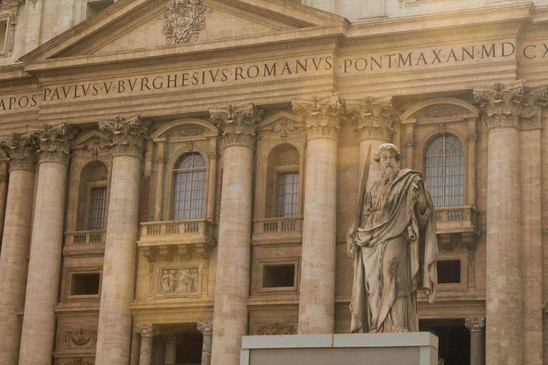 Detailansicht: Papst Leo