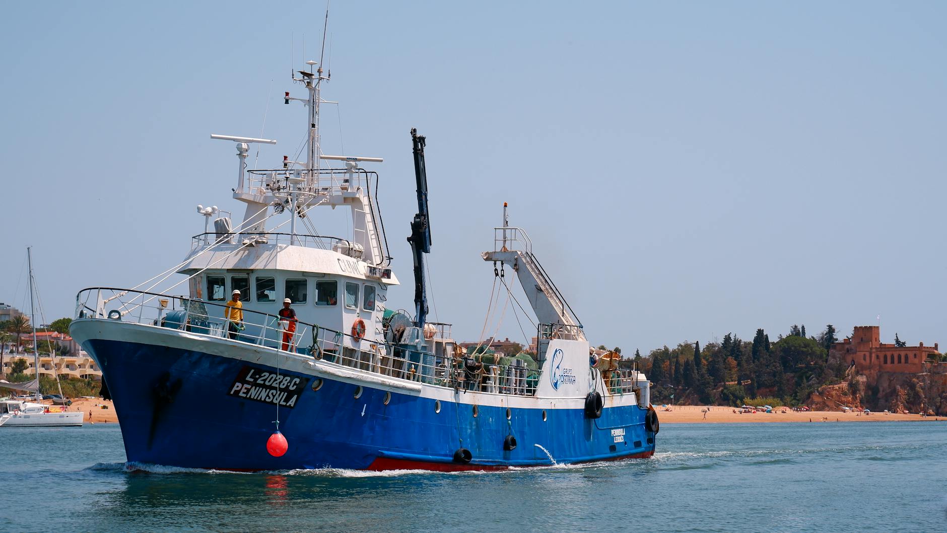 Illustration zu Portugal Krimi Weisse Fracht