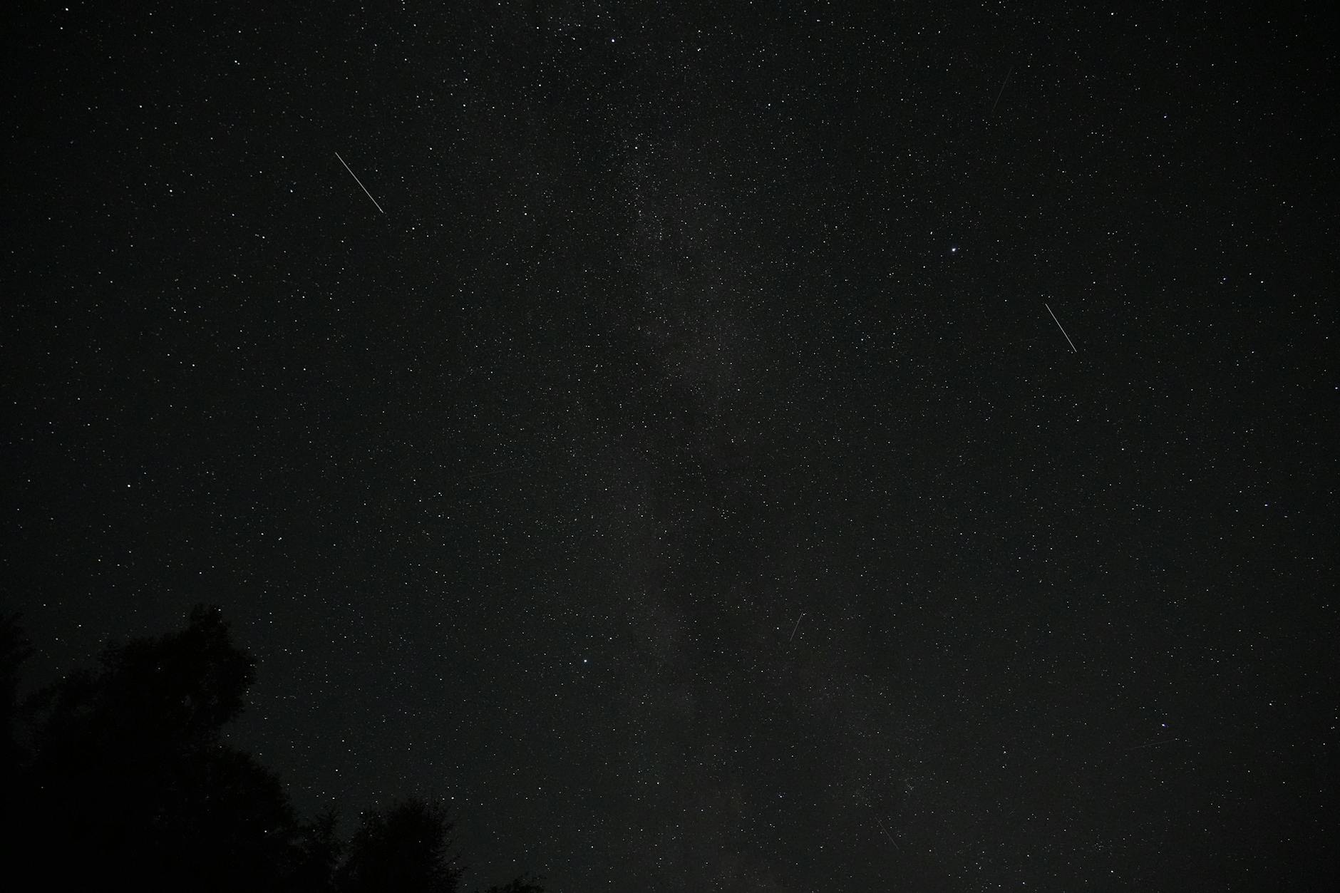 Symbolbild zum Thema Sternschnuppen Heute Lyriden