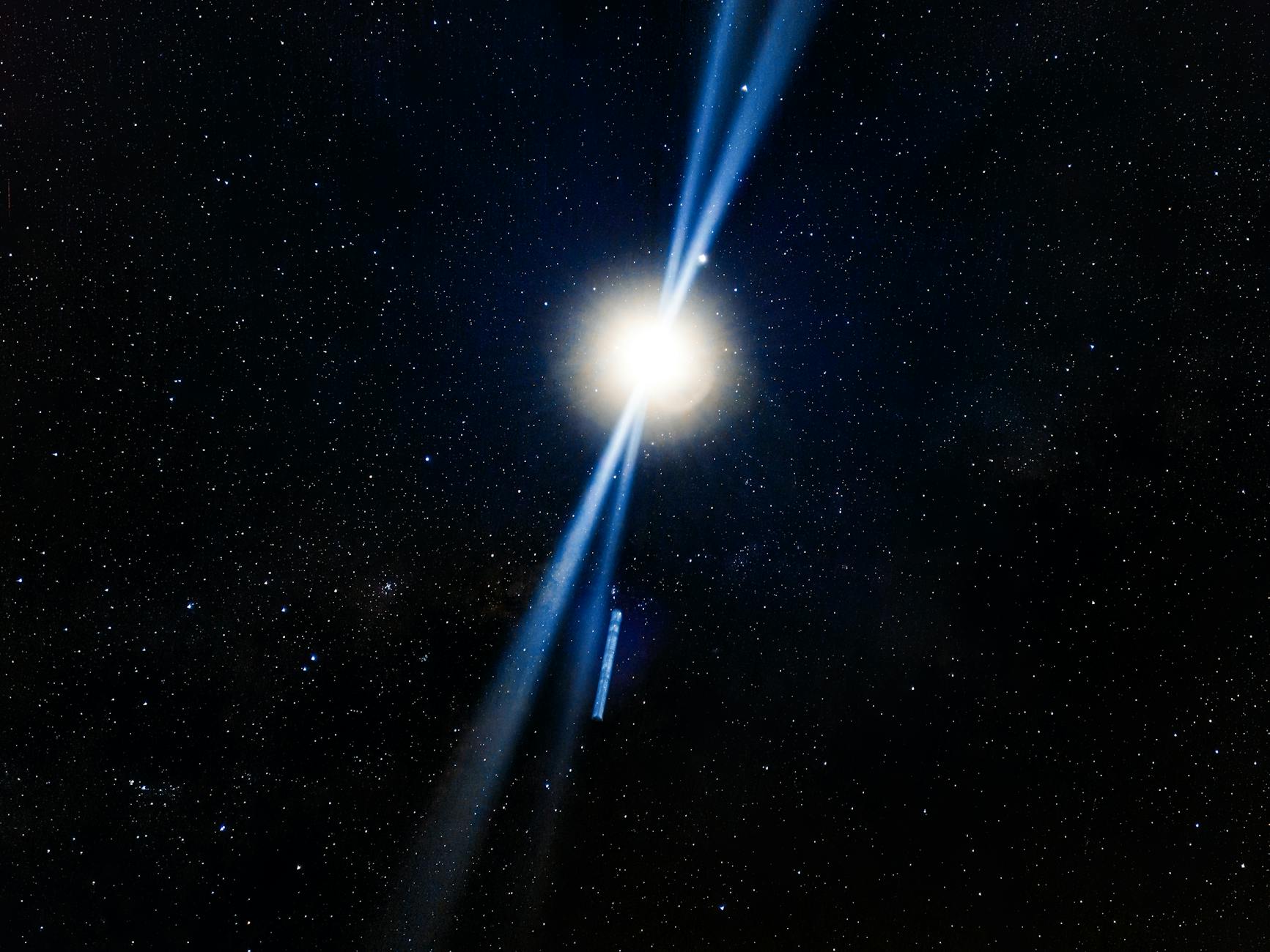 Symbolbild zum Thema Cosmó Blauer Stern