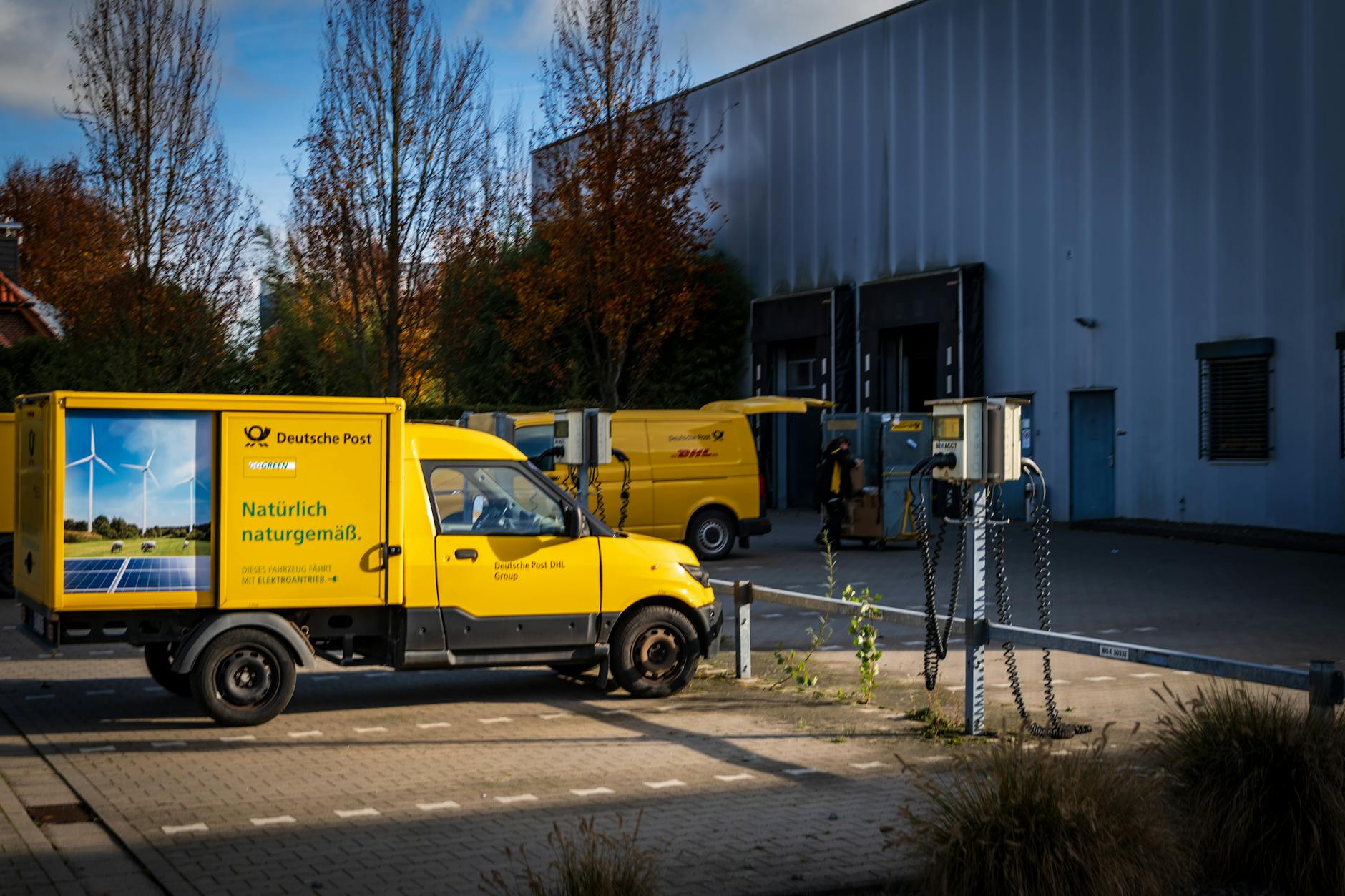 Illustration zu DHL Briefdienst Zukunft