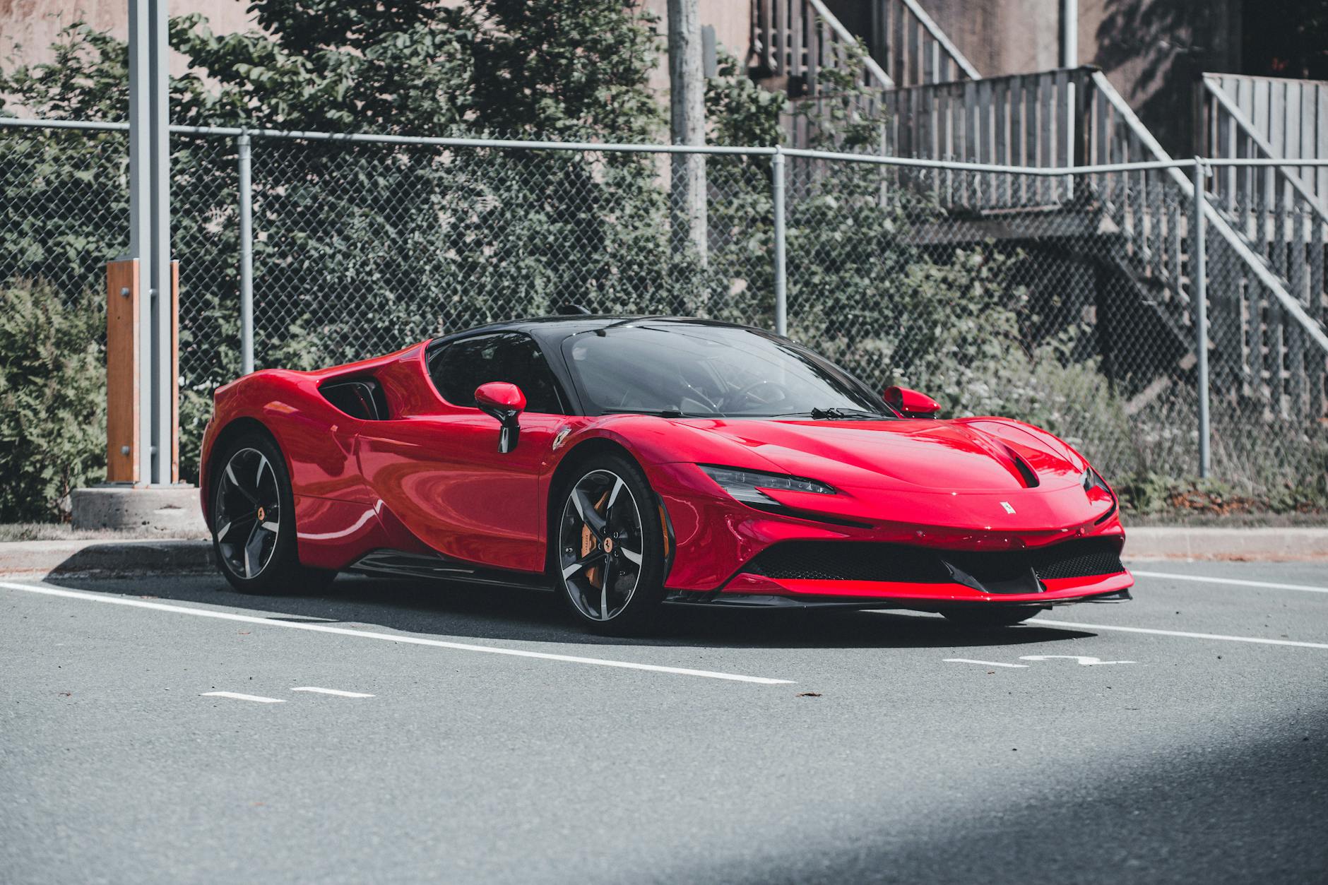 Elektro Ferrari Symbolbild zum Thema Elektro Ferrari