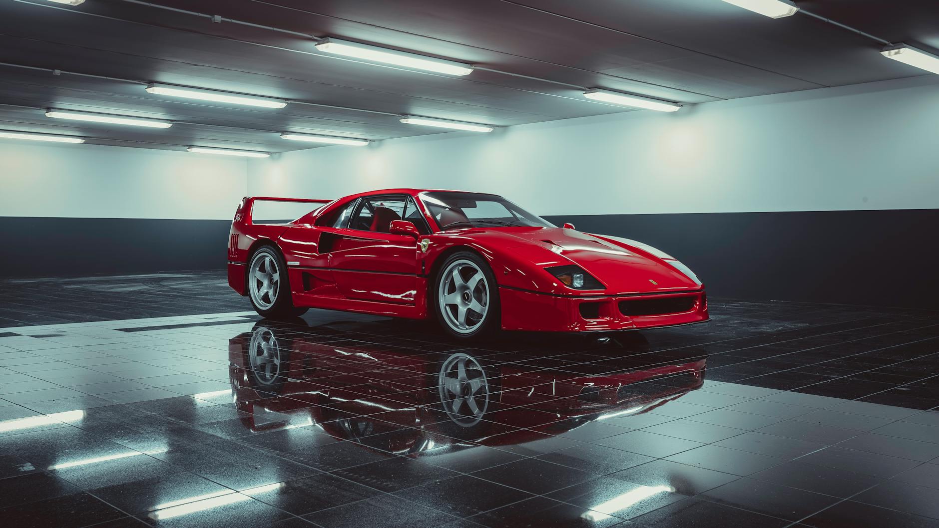 Elektro Ferrari Detailansicht: Elektro Ferrari