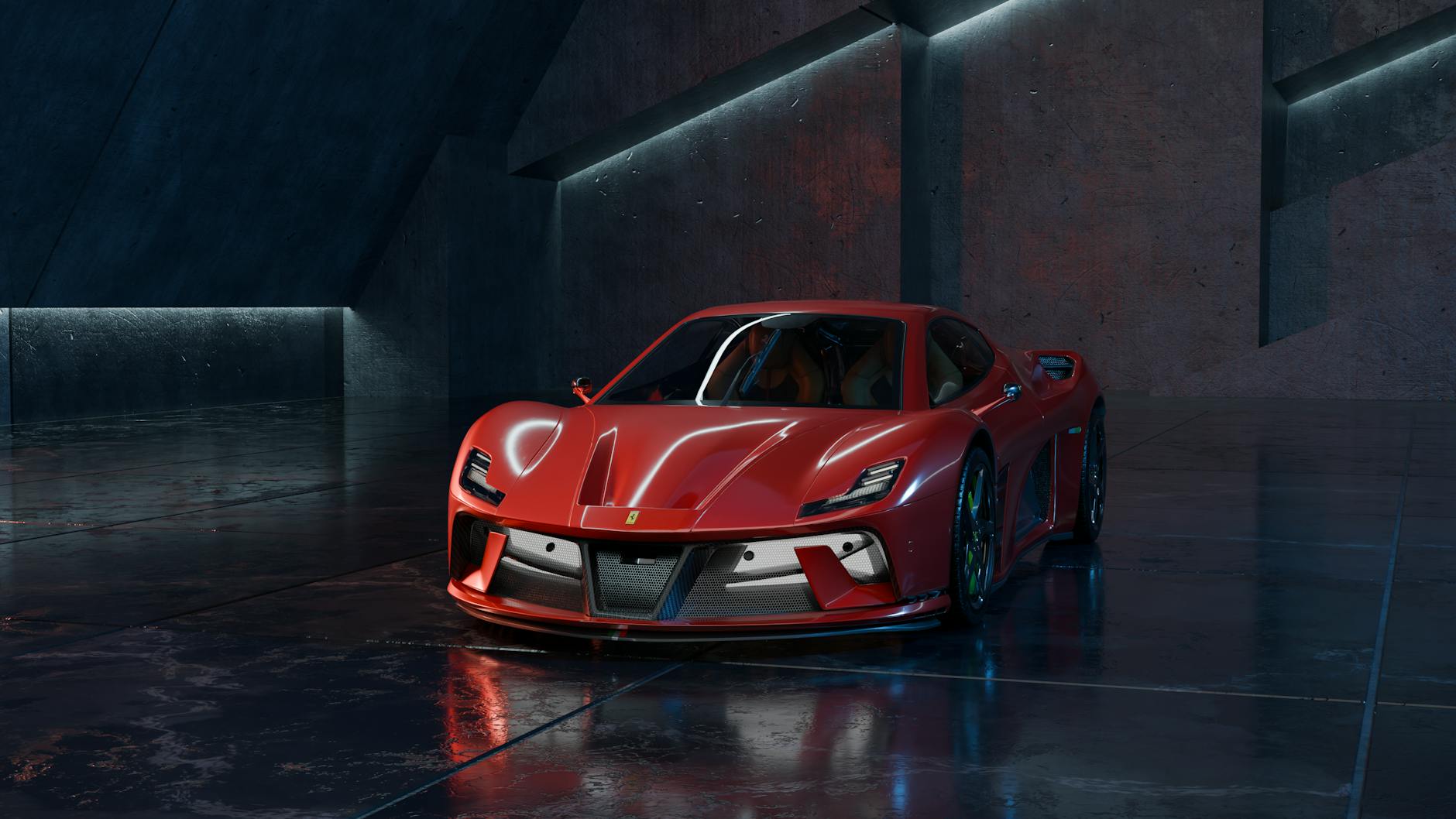 Illustration zu Ferrari Luce