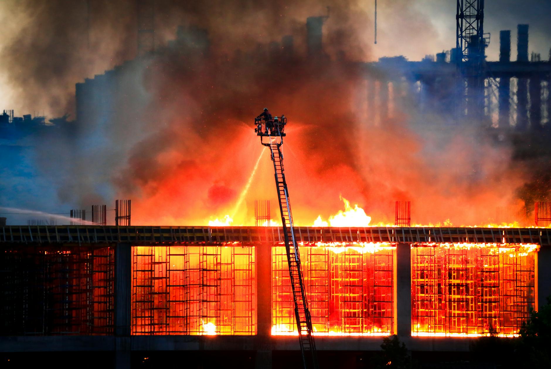 Detailansicht: Grossbrand Erlen